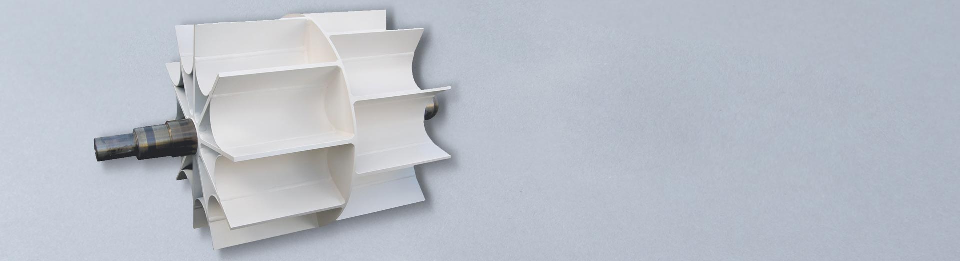 Hygienic rotary valve designed for the food industry, featuring a non-stick coating for optimal performance and easy cleaning.